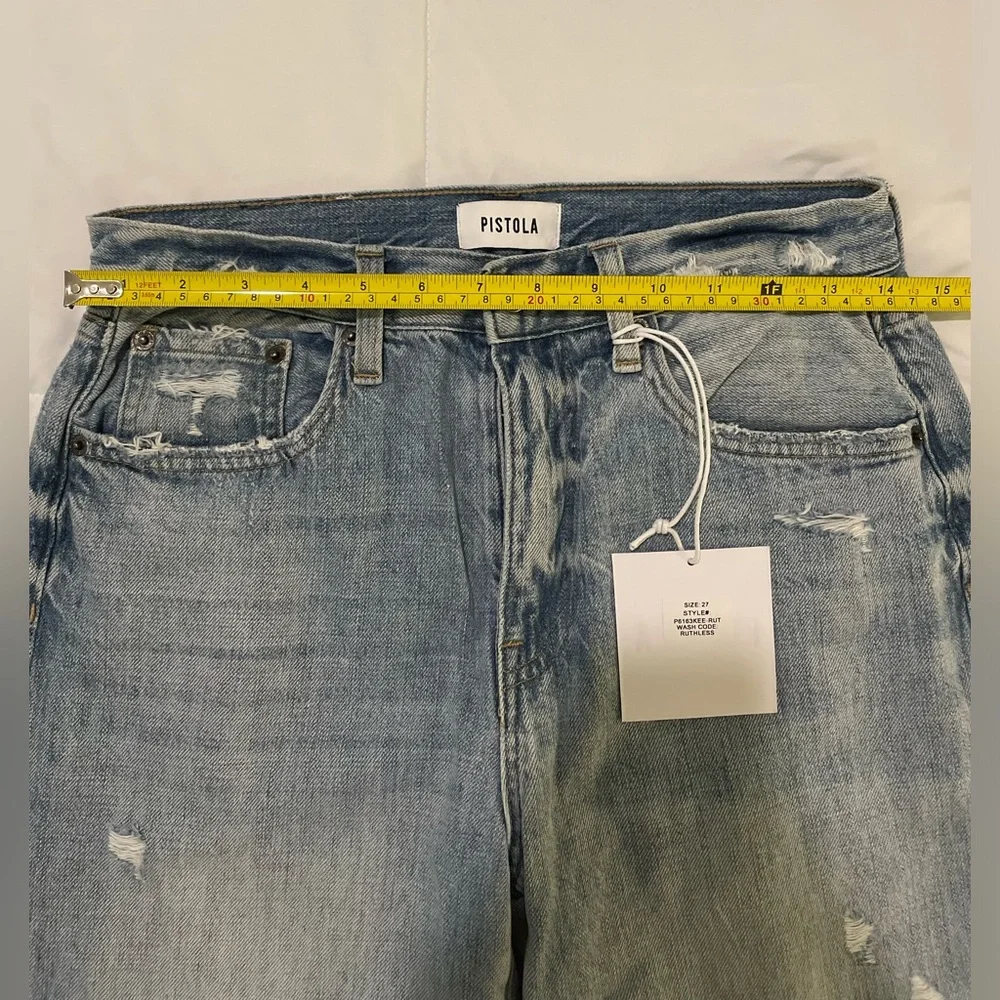 Pistola Stevie High Rise Relaxed Flare Jean - Picture 4 of 7